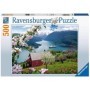 Puzzle Peisaj Montan, 500 Piese Ravensburger - 2